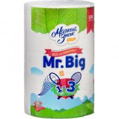 Полотенца бумажные Мягкий знак Mr.Big 1 рулон 165 листов