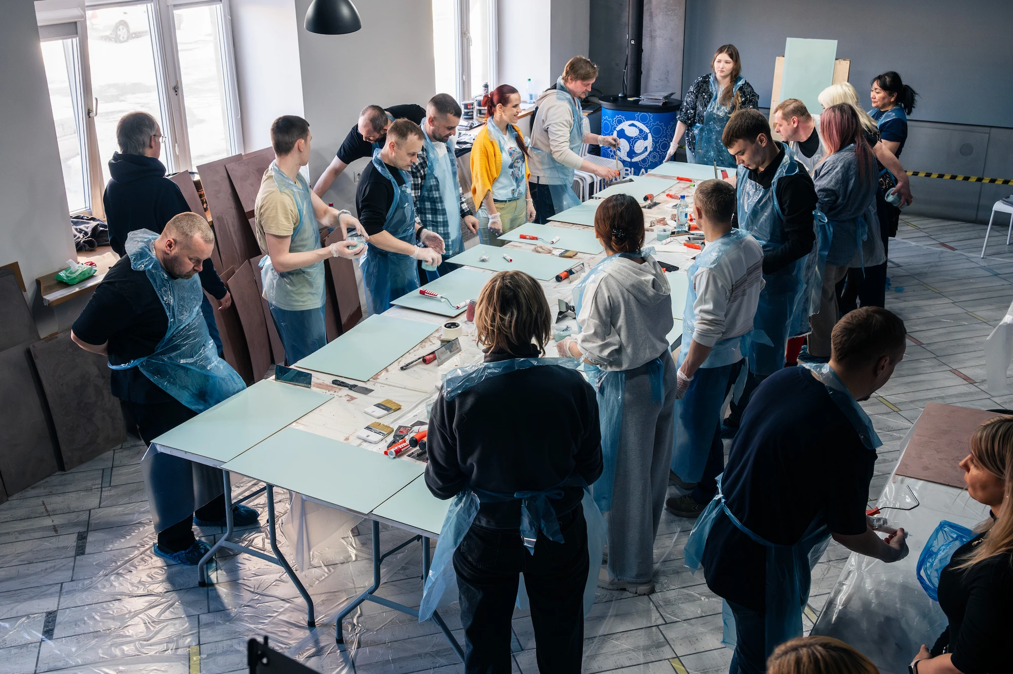 Готовые образцы декоративных покрытий Dali