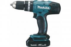 Дрель-шуруповёрт аккумуляторная ударная MAKITA DHP453SYE (LXT18B, 13мм, 42/27Нм,2х1,5Ач, з/у) в строительных магазинах СтройГрад