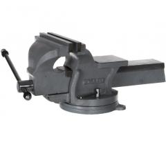 Тиски слесарные поворотные КОБАЛЬТ ширина губок 200м, завхат 200мм, 16,5кг, наковальня 248-993 в строительных магазинах СтройГрад