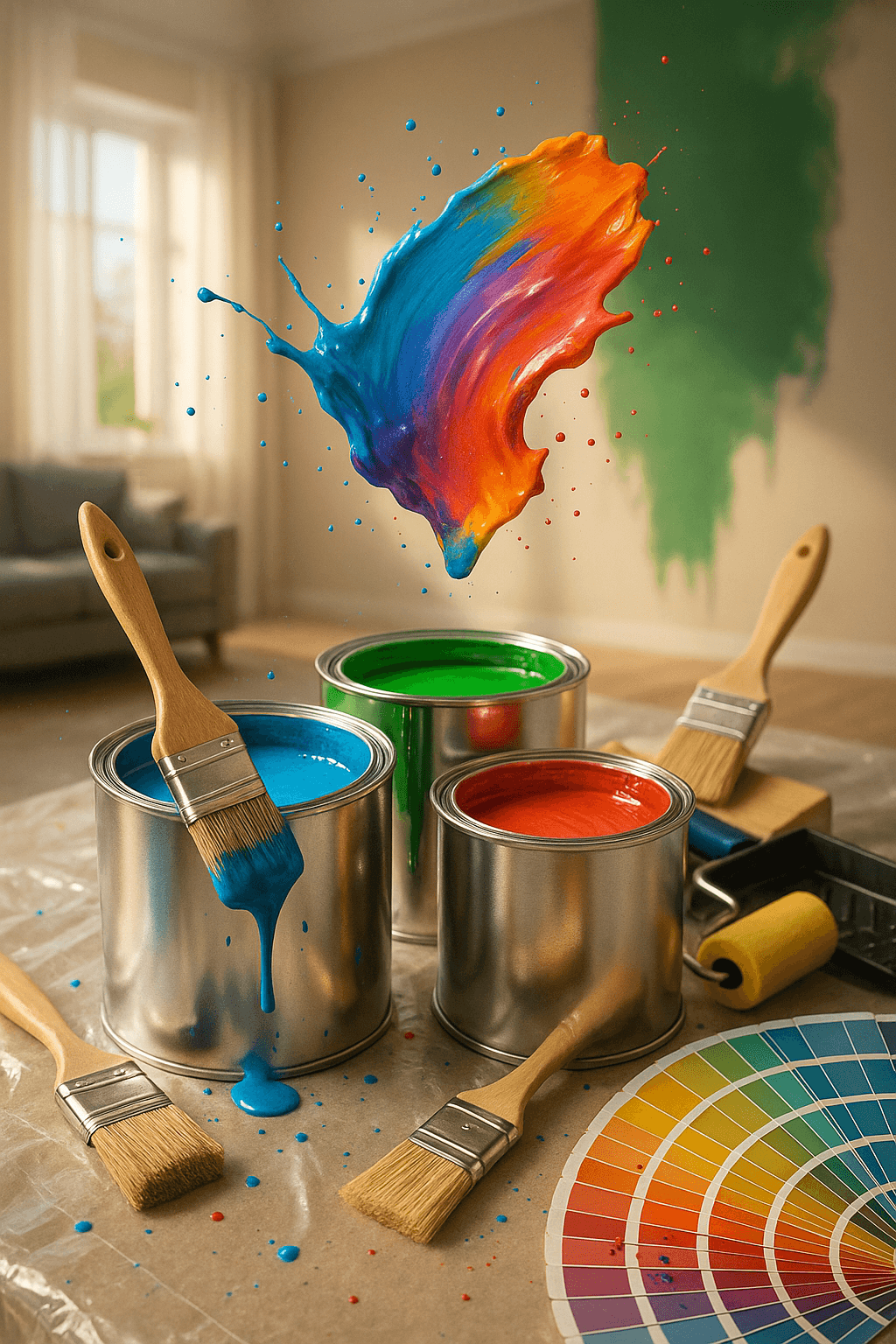 Интерьерные краски