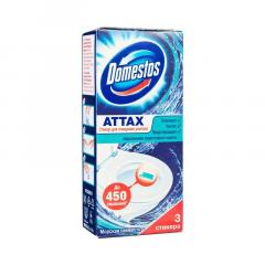 Стикер DOMESTOS для очищения унитаза Морская свежесть 30гр /20/*