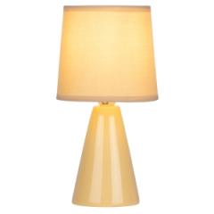 Лампа настольная RIVOLI Edith 1хE14 40Вт керамика желтая 7069-501