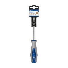 Отвертка Ultra Grip КОБАЛЬТ SL 5,0 х 100 мм, CR-V, двухкомпонентная рукоятка, подвес (646-256) в строительных магазинах СтройГрад