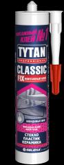 Клей монтажный универсальный Classic Fix Professional бесцветный 310мл Tytan в строительных магазинах СтройГрад