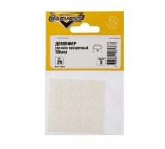 Демпфер захлопа 10мм прозр 25шт Element в строительных магазинах СтройГрад