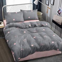 Комплект постельн.белья eco cotton с трик. простыней BZ Nice 2-сп с резинкой в строительных магазинах СтройГрад