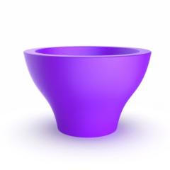 Кашпо Vetro 40 DB цветное (двойное дно) в строительных магазинах СтройГрад