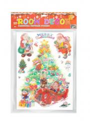 Наклейка объемная ˮЗимние персонажиˮ, в ассортименте в строительных магазинах СтройГрад