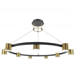 Люстра 20609/9H BK+BRASS черный/латунь LED 72W 3000-6000K ПДУ d1000 h800, MGF22 в строительных магазинах СтройГрад