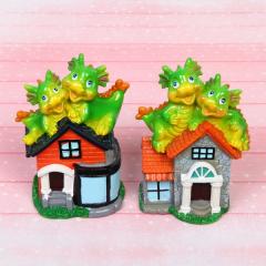 Фигурка ˮДракоши на домеˮ 13,5*10*7 см, микс в строительных магазинах СтройГрад