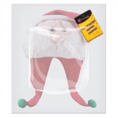 Новогодняя шапка-ушанка в строительных магазинах СтройГрад