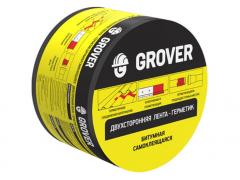 Лента-герметик битумная двухсторонняя черная 3м х7,5см Grover в строительных магазинах СтройГрад