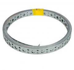 Лента монт. перф. оцинк., прямая 0,55х12 (бухта 5 м, кратность10 бухт)- этикетка (тк=1) в строительных магазинах СтройГрад