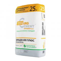 Цемент М-400 плюс 25кг Eurocement /30/ в строительных магазинах СтройГрад