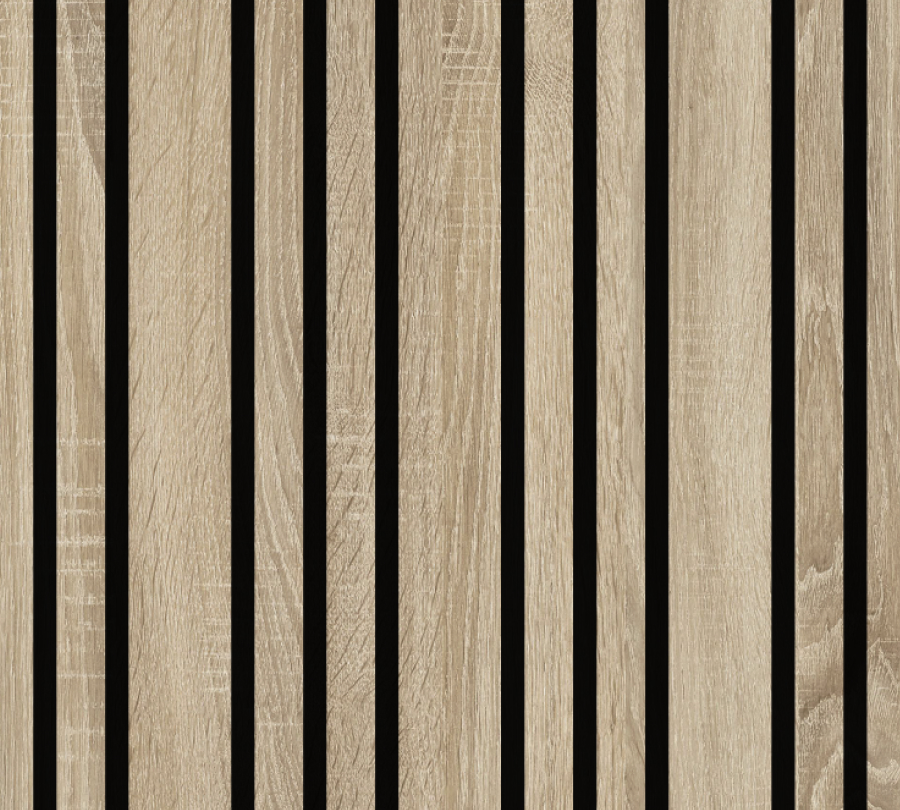 Панель Стеновая Акустическая МДФ Stella Dream Standart Дуб Сонома 2780х600х9мм в строительных магазинах СтройГрад