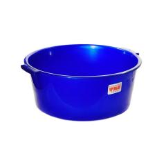 Таз пластик, 15 л, кругл, с ручкой, Крепыш, в асс, Альтернатива, К351 в строительных магазинах СтройГрад