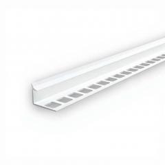 Профиль внутренний для плитки ˮДеконикаˮ 8мм 2,5м Белый глянцевый в строительных магазинах СтройГрад