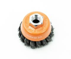 Кордщетка BOHRER для УШМ чашеобразная витая жесткая 65мм 36200065 в строительных магазинах СтройГрад