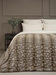 Плед мягкий мех 220*240 см TF F206 2224 бежевый в строительных магазинах СтройГрад