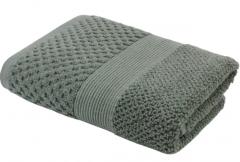 Полотенце махровое Корсика 50х80, 100% хлопок, нефритовый в строительных магазинах СтройГрад