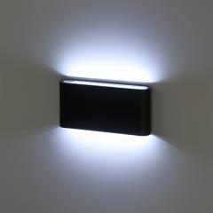 Подсветка декоративная светодиодная ЭРА WL41 BK 10Вт 3500K IP54 черный