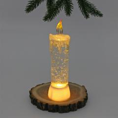Сувенир с подсветкой ˮВолшебная свечаˮ 5,2*18 см (работает от батареек LR44*3) в строительных магазинах СтройГрад