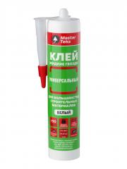 Клей MasterTeks Жидкие Гвозди 90 кг/м² полимерный универсальный белый 440г. в строительных магазинах СтройГрад