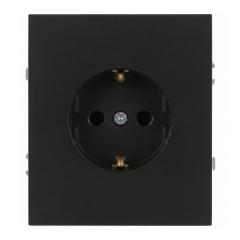 Розетка ЭРА Arktik 16-2101-05 с заземлением 2P+E Schuko 16А-250В антрацит в строительных магазинах СтройГрад