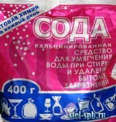 Сода кальцинированая 400гр. (40) в строительных магазинах СтройГрад