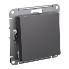Выключатель Systeme Electric AtlasDesign Базальт 1-клавишный, сх.1, 10АХ, механизм в строительных магазинах СтройГрад