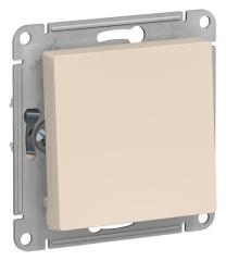 Выключатель Systeme Electric AtlasDesign Беж 1-клавишный сх.1, 10АХ, механизм в строительных магазинах СтройГрад