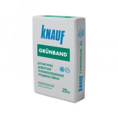 Штукатурная смесь цементная трещиностойкая теплоизоляционная фасадная Grunband 25 кг Knauf /30/