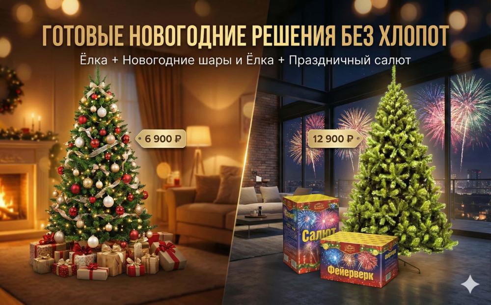 Готовые новогодние решения без хлопот