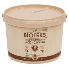 Лак для бани и сауны акриловый Эко-сауна Bioteks п/мат 0,9л (0,9 кг) Текс
