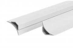 Галтель для ванной ПВХ ˮИдеалˮ с мягкими краями 2,5м Белый в строительных магазинах СтройГрад