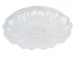 Светильник потолочный светодиодный ЭРА Классик без ДУ SPB-6 Muze 48W-5K WH+CH 5000К белый/шампань в строительных магазинах СтройГрад