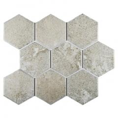 Плитка Мозаика Bonaparte, 256*295.5*6.5, Agate Grey в строительных магазинах СтройГрад