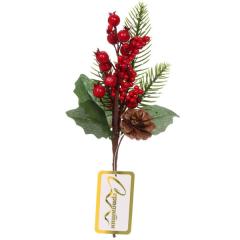 Ветка декоративная ˮЛесная симфонияˮ 25 см в строительных магазинах СтройГрад