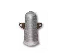 Угол наружный для плинтуса ˮДеконикаˮ 70мм с крепежом Дуб пепельный (2 штуки во флоупак) в строительных магазинах СтройГрад