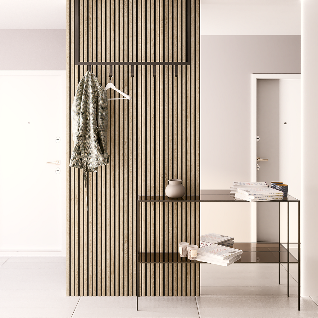 Панель Стеновая Акустическая МДФ Stella Comfort Standart Дуб Сонома 2780х600х9мм в строительных магазинах СтройГрад