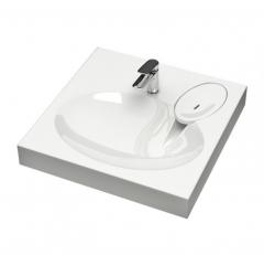 Раковина BERGG, Смайл V55D1 с кронштейнами в строительных магазинах СтройГрад