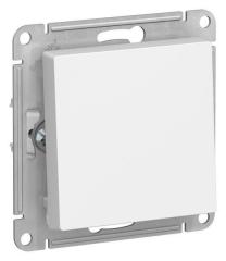 Выключатель Systeme Electric AtlasDesign Бел 1-клавишный сх.1, 10АХ, механизм в строительных магазинах СтройГрад