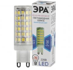 Лампа светодиодная ЭРА STD LED JCD-9W-CER-840-G9 9Вт керамика капсула нейтральный белый свет G9 в строительных магазинах СтройГрад