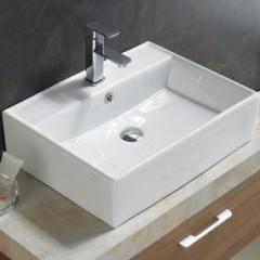 Умывальник фигурный MELANA, белый, 580х455х160мм, 800-7295