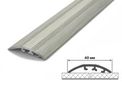 Порог алюминиевый Stella Кант 040 СКУ Дуб дымчатый 900х40х4,9 мм (10шт.упак.) в строительных магазинах СтройГрад