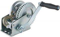 Лебедка шестеренчатая, стальной трос 8мх4,5мм 700кг
