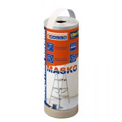 Пленка защитная с клейким слоем MASKO 1800мм х 33м 4WALLS/30 в строительных магазинах СтройГрад