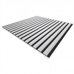 Панель Стеновая Акустическая МДФ Stella Comfort Standart Белый 600х600х9 мм в строительных магазинах СтройГрад