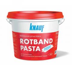 Шпатлевка виниловая финишная готовая Rotband Pasta Profi 18 кг Knauf /33/